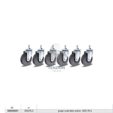 Ruote Ricambio Lettino Sottomacchina Beta 3002 - Beta 3002/RLS