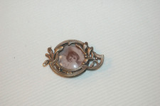Ancienne Broche ,porte photo   bijou fantaisie , accessoire ancien, art nouveau