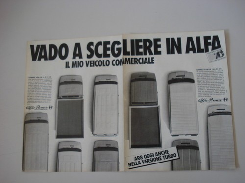 Advertising pubblicità 1985 - advertising,
