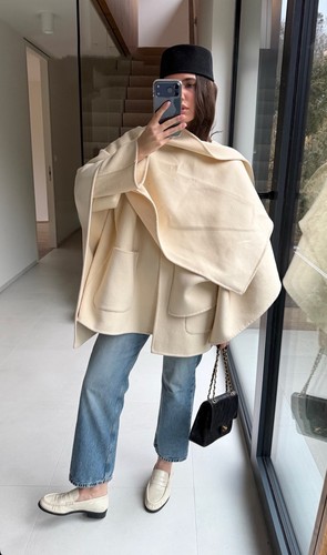 Cappotto mantella zara donna - mantella,