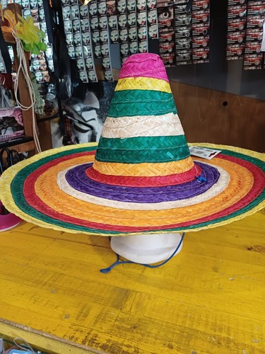 Sombrero multicolor - sombrero,