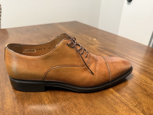 Santoni cap toe oxford scarpe - santoni,