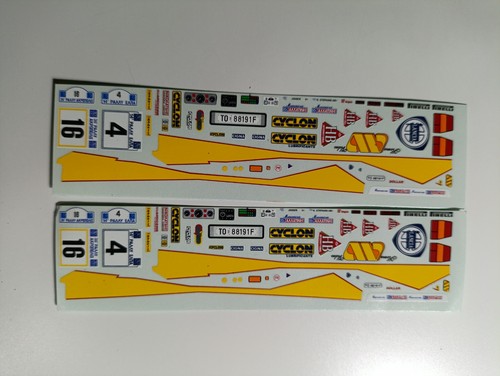 Decals lancia delta - 1/43,