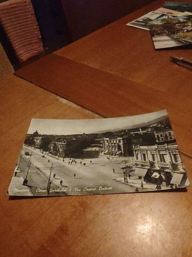 Cartolina messina so - cartolina, c.so