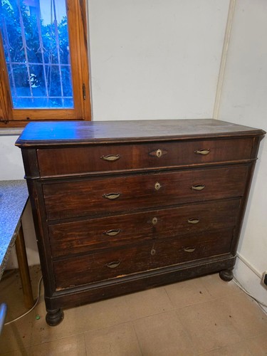 Como cassetti in legno - 4,