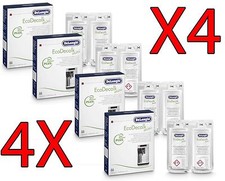  4 x confezione Ecodecalk decalcificante mini delongh 8 X 100ml X macchine caffè