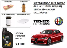 KIT TAGLIANDO FILTRI E OLIO