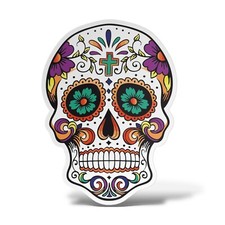 Sticker teschio santa - teschio, muerte