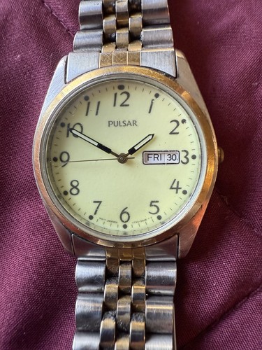 Orologio pulsar uomo day - orologio,
