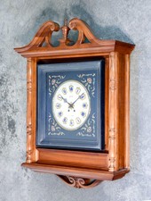 ⚜️ OROLOGIO PENDOLO DA MURO OCCHIO DI BUE BOULLE STILE LUIGI XIV EPOCA 1800