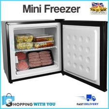 Piccolo Mini Congelatore Nero Compatto da Tavolo 32L 42db