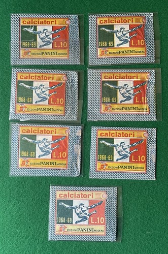 Bustine figurine panini 69 - panini, 68/69