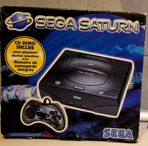 Console sega saturn boite - console, +