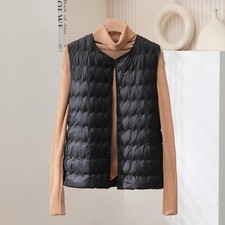 Piumino donna gilet canottiera