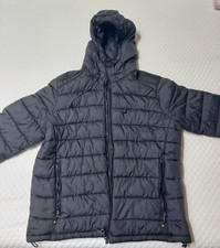 Ciesse Piumino da Uomo Trapuntato con Cappuccio Nero Taglia 50