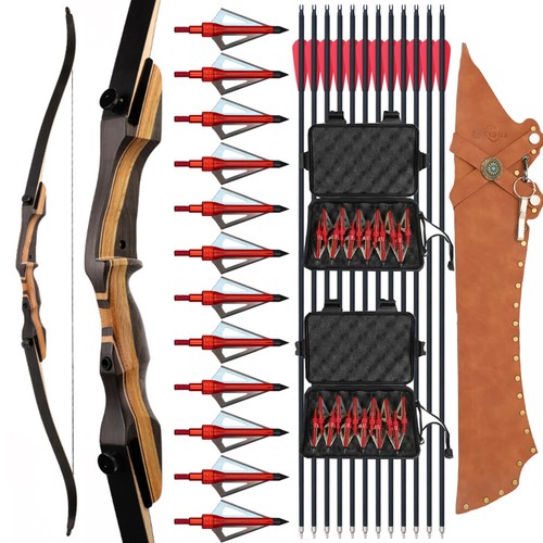 50lb arco ricurvo - 57",