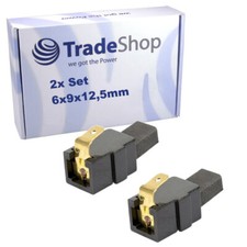 2 spazzole di carbone 6x9x12,5