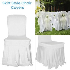 Coprisedia Spandex Bianco