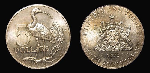 Trinidad tobago 1972 5 - &,