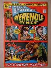 MARVEL SPOTLIGHT  n. 2 Feb 1972  1st appearance of Werewolf  VF+ fumetto di resa