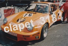 PORSCHE 911 CARRERA RSR COUPE' TEAM JAGERMEISTER 1975 3 foto a colori