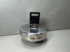 Tappo Serbatoio cromato  Auto Moto Epoca con chiave funzionante