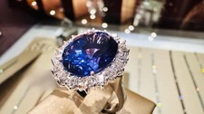 Tanzanite 9.50ct White Gold