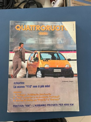 Rivista quattroruote giugno - rivista,