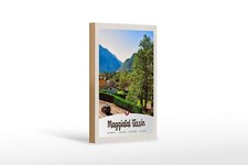 Targa in legno viaggio 12x18