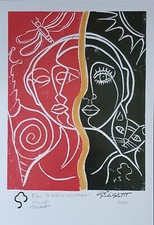 Linoleografia - Il tutto nell'amore 