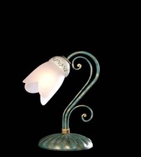 LUMETTO IN FERRO BATTUTO VERDE