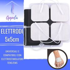 14 Elettrodi per Elettrostimolatore Universali A Filo TENS A Spina Compex EMS