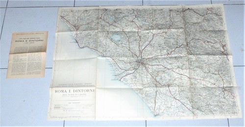 Mappa roma dintorni scala - mappa,