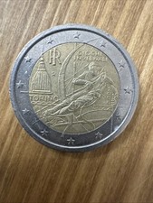 2€ giochi invernali torino 2006 errore di conio - MOLTO RARA - Collezione
