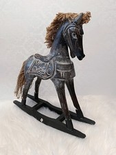 Cavallo a Dondolo Scultura in Legno