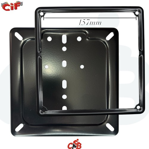Porta targa con cornice - targa, in
