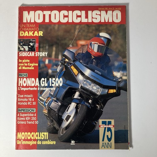 Rivista motociclismo gennaio - motociclismo,