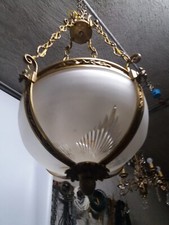 Lampadario In Bronzo