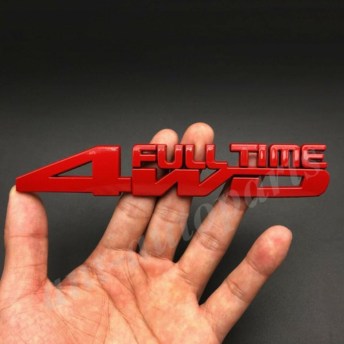 Metal red 4wd full - time, 4x4