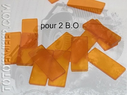Plaques plexi clignotant - plexi,