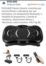 pedana vibrante Fitness EVOLAND