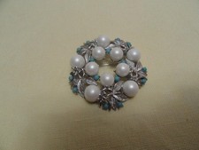 Spilla bigiotteria costume designer vintage firmata Sarah Coventry