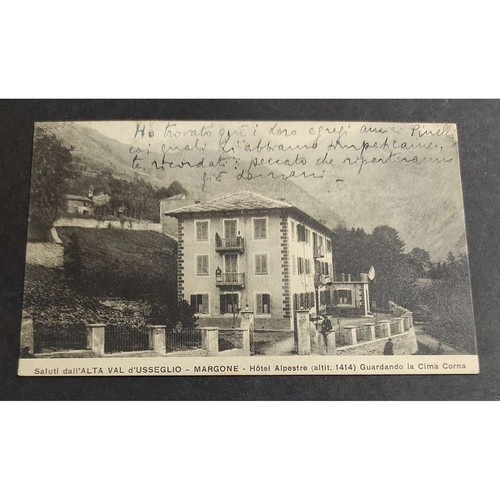 Cartolina margone alta val - cartolina,