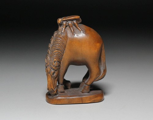 Cavallo netsuke bosso - cavallo,
