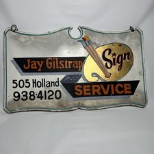 Insegna commerciale vintage