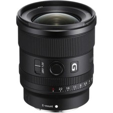 Sony FE 20 mm f1.8 G obiettivo