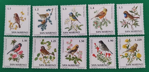 San marino 1972 serie 10 - 1972, -serie