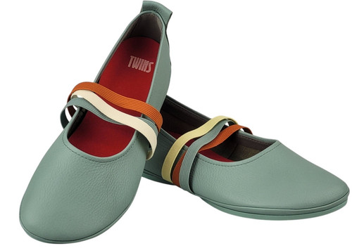 Scarpa camper twins verde blu - verde,