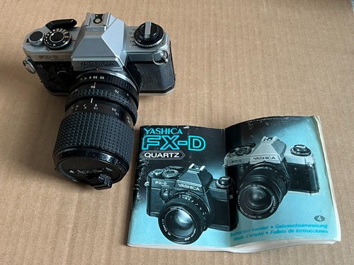 Yashica quartz fotocamera - yashica, fx-d