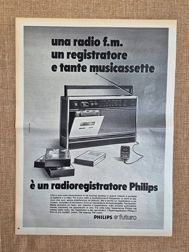 Radioregistratore philips - radioregistratore, e'